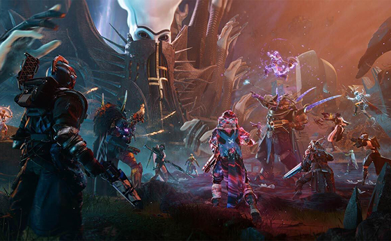 Esports tournament scene